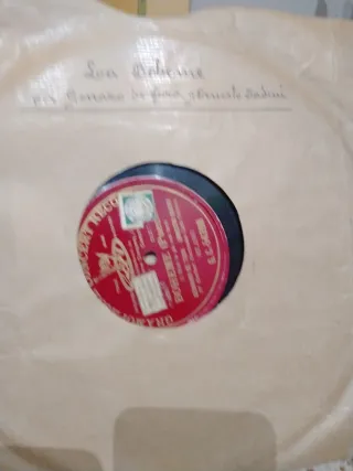 Lote discos pizarra gramófono Música Clásica