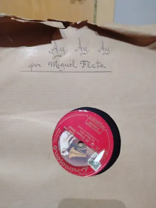 Lote discos pizarra gramófono Música Clásica