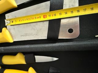 Juego de cuchillos con maletín