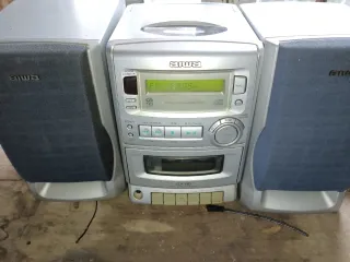 Mini cadena Aiwa LCX-150 Plata