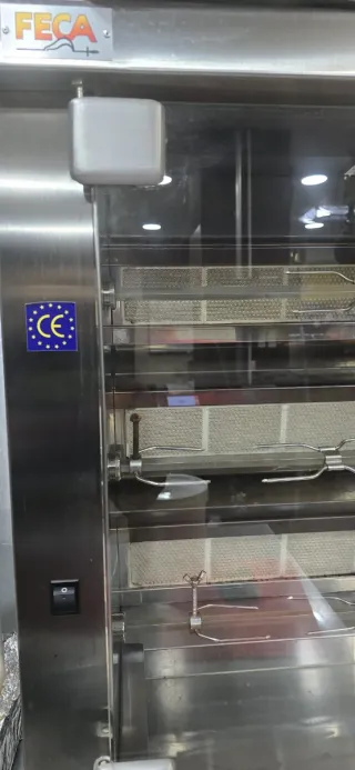 Asador de pollos profesional 3 Espadas casi nuevo