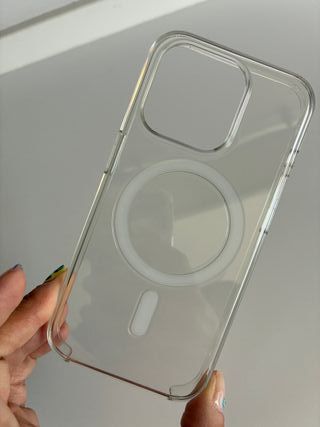 Funda iPhone 15 Pro MagSafe Transparente