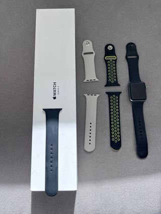 Apple Watch Serie 3 42mm Negro/Gris