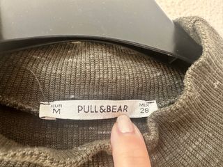 Vestido largo verde botella cuello alto