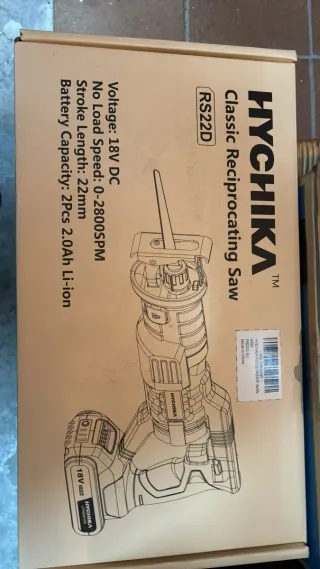 Sierra Recíproca HYCHIKA RS22D 18V