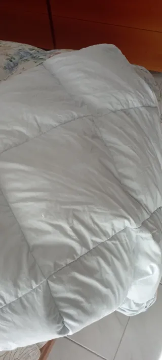 Trapunta piuma cotone floreale