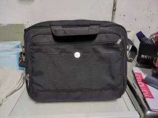 Maletín portátil DELL negro/gris