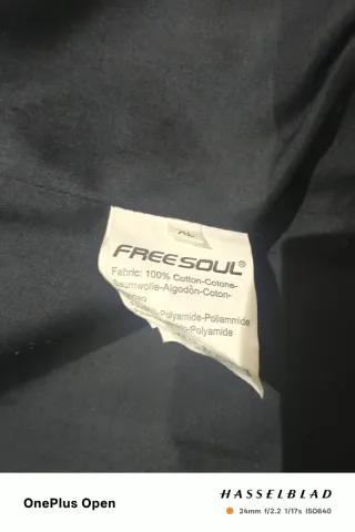 Abrigo Freesoul Negro Hombre