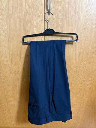 Traje Mango Azul Marino Americana y Pantalón