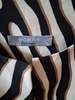 Chaqueta de vestir estampada cebra