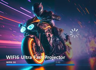 Proyector Video Giratorio Keystone Android 4K 1080