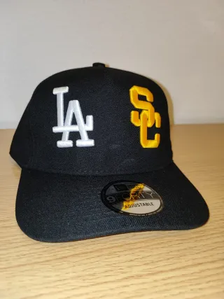 Gorra New Era LA SC Negra y Dorada