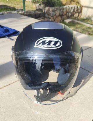 Casco Moto MT City Eleven Demi Jet Talla L