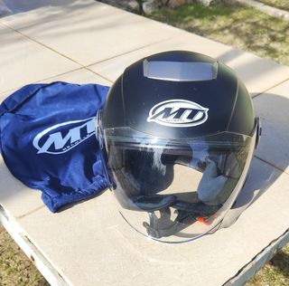 Casco Moto MT City Eleven Demi Jet Talla L