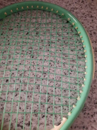 Raqueta Spalding Verde y Blanca