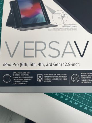 Funda Targus Versavu iPad Pro 12.9 6/5/4/3