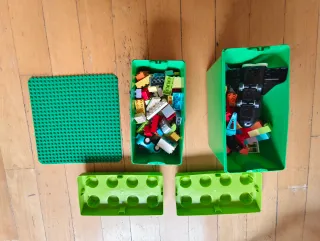 Scatole LEGO DUPLO verdi