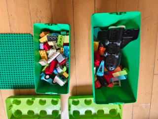 Scatole LEGO DUPLO verdi