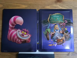 Alice in wonderland Steelbook Zavvi Exclusive #11
