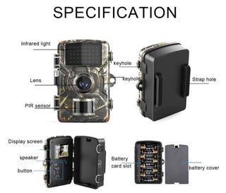 Camara de Caza 16 Mpx Full HD 1080p