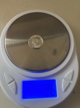 MONEDA DE  PLATA