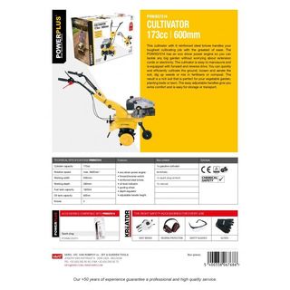 Motocultor gasolina POWXG7214