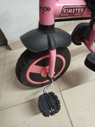 Triciclo evolutivo rosa