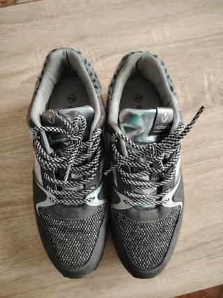 Zapatillas Victoria Talla 40 Gris/Plata