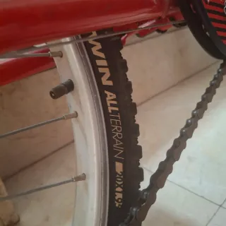 Bicicleta Roja Infantil