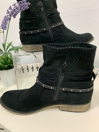 Botines Corina Negros Talla 38