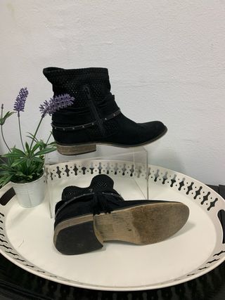 Botines Corina Negros Talla 38