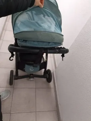 Cochecito Jane Trio + Capazo + Portabebés+sombrill