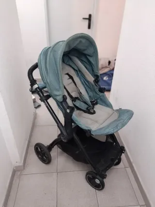 Cochecito Jane Trio + Capazo + Portabebés+sombrill