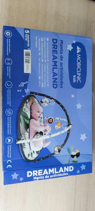 Manta de actividades Mobiclinic para bebé.Gimnasio