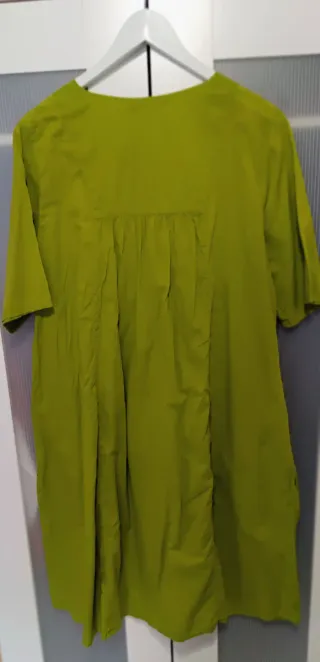 Vestido verde casual talla única