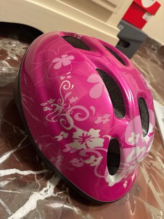 Casco Bicicleta Niña Boomerang Rosa