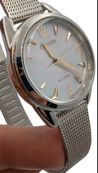 RELOJ CITIZEN ECO DRIVE LADY NÁCAR MUJER ESTRENAR