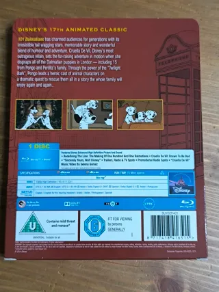 101 dalmatians Steelbook Zavvi Exclusive #10