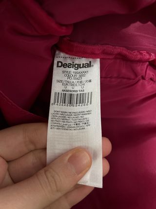 Mochila Desigual Rosa con estampado