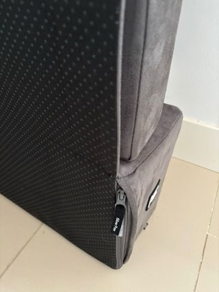 Cama Ortopédica y viscoelástica para Mascotas Gris