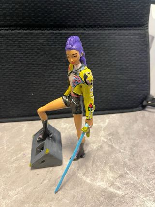 Figuras 3D Huntrix hechas a mano