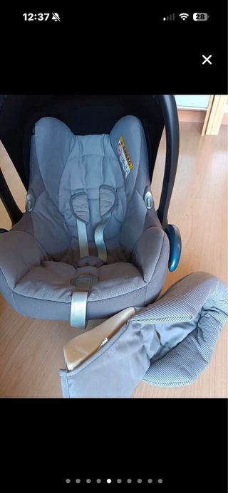 Silla coche bebé Maxi-Cosi recién nacido con base