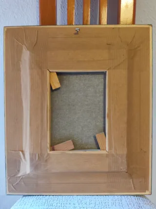 Cuadro de flores pintado a mano