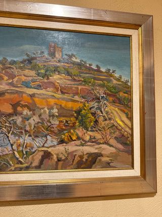 Oleo sobre tablex Badia