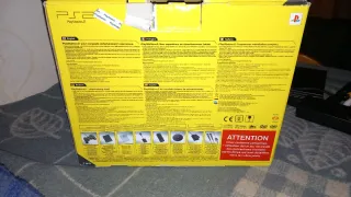 Consola Sony PlayStation 2 Negra en caja