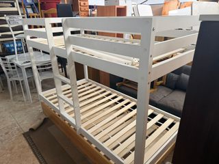 Litera triple de madera