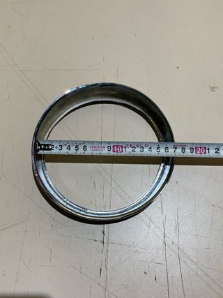 Bisel Faro Cromado 165mm