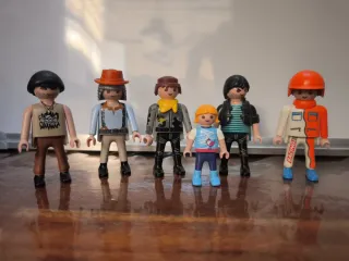 Lote Playmobil 6 figuras