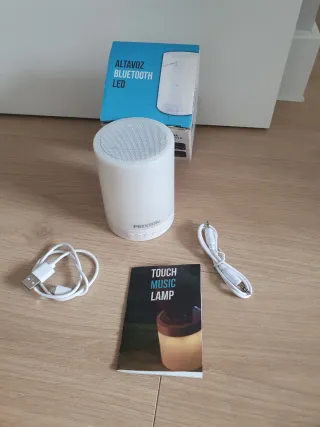 Altavoz Bluetooth LED Prixton