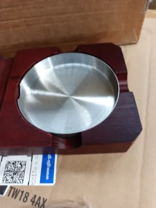 Cenicero para puros de madera